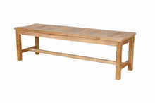 Casablanca 3-Seater Backless Bench, 17 H x 59 W x 18 L, Arrives In 5 - 9 Working Days.